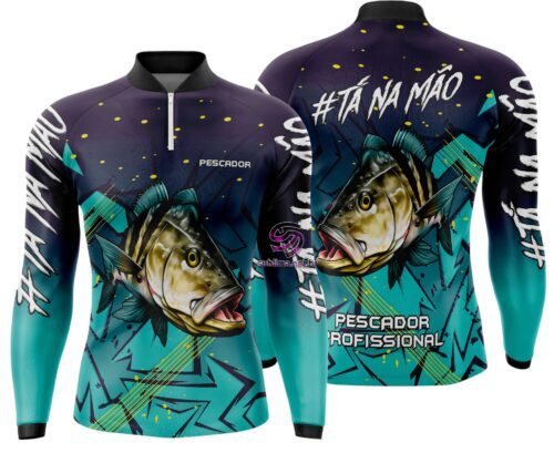 Arte Vetor Camisa Pesca-Mod-0145