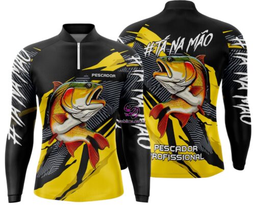 Arte Vetor Camisa Pesca-Mod-0147