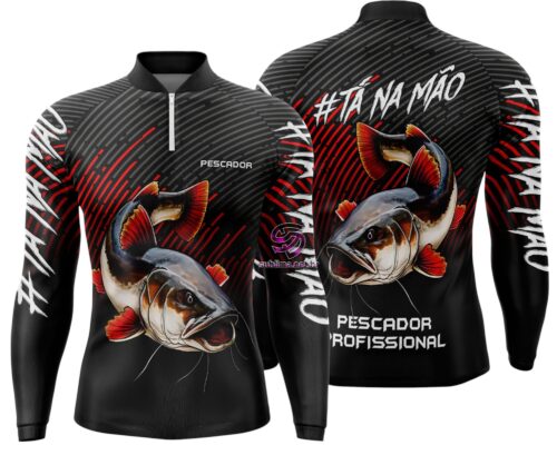 Arte Vetor Camisa Pesca-Mod-0151