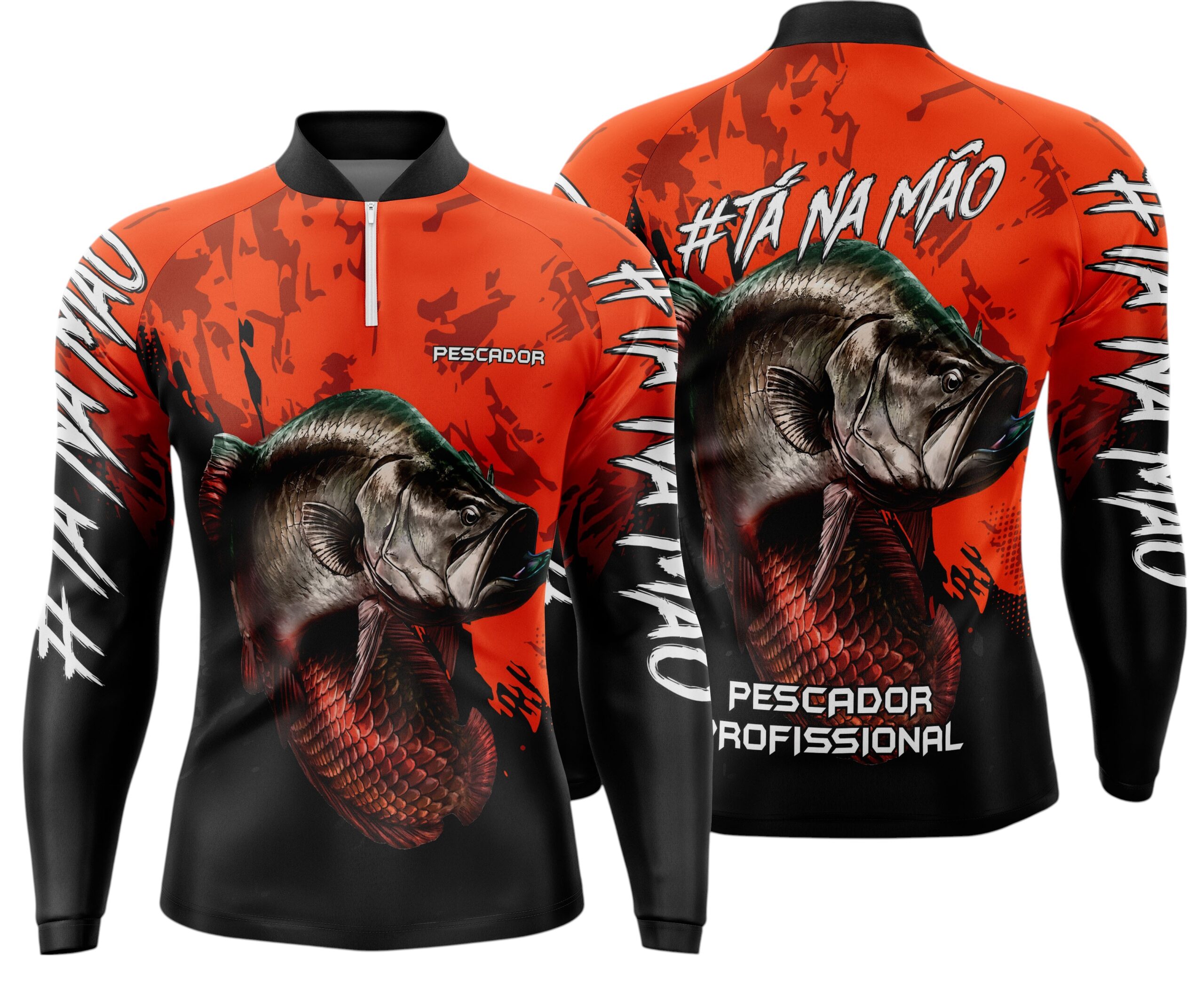 Arte Vetor Camisa Pesca-Mod-0162