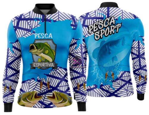 Arte Vetor Camisa Pesca-Mod-0166