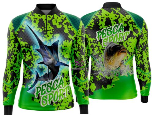 Arte Vetor Camisa Pesca-Mod-0167