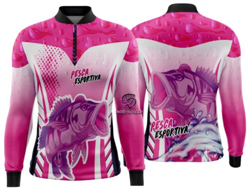 Arte vetor camisa Pesca-Mod-0168