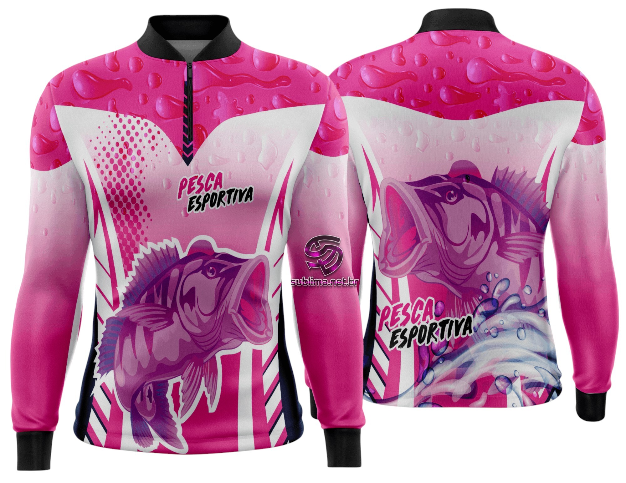 Arte vetor camisa Pesca-Mod-0168