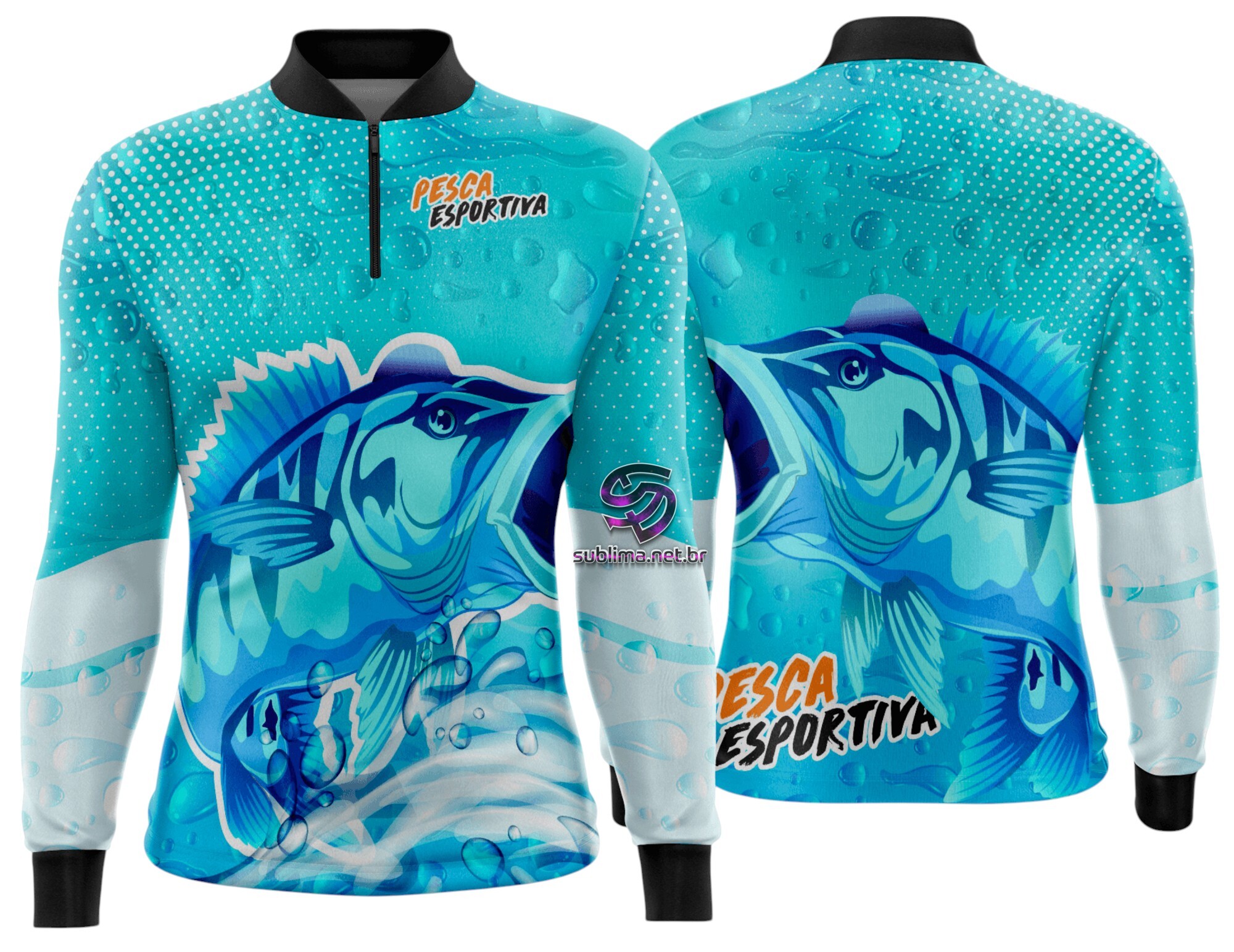 Arte Vetor Camisa Pesca-Mod-0171