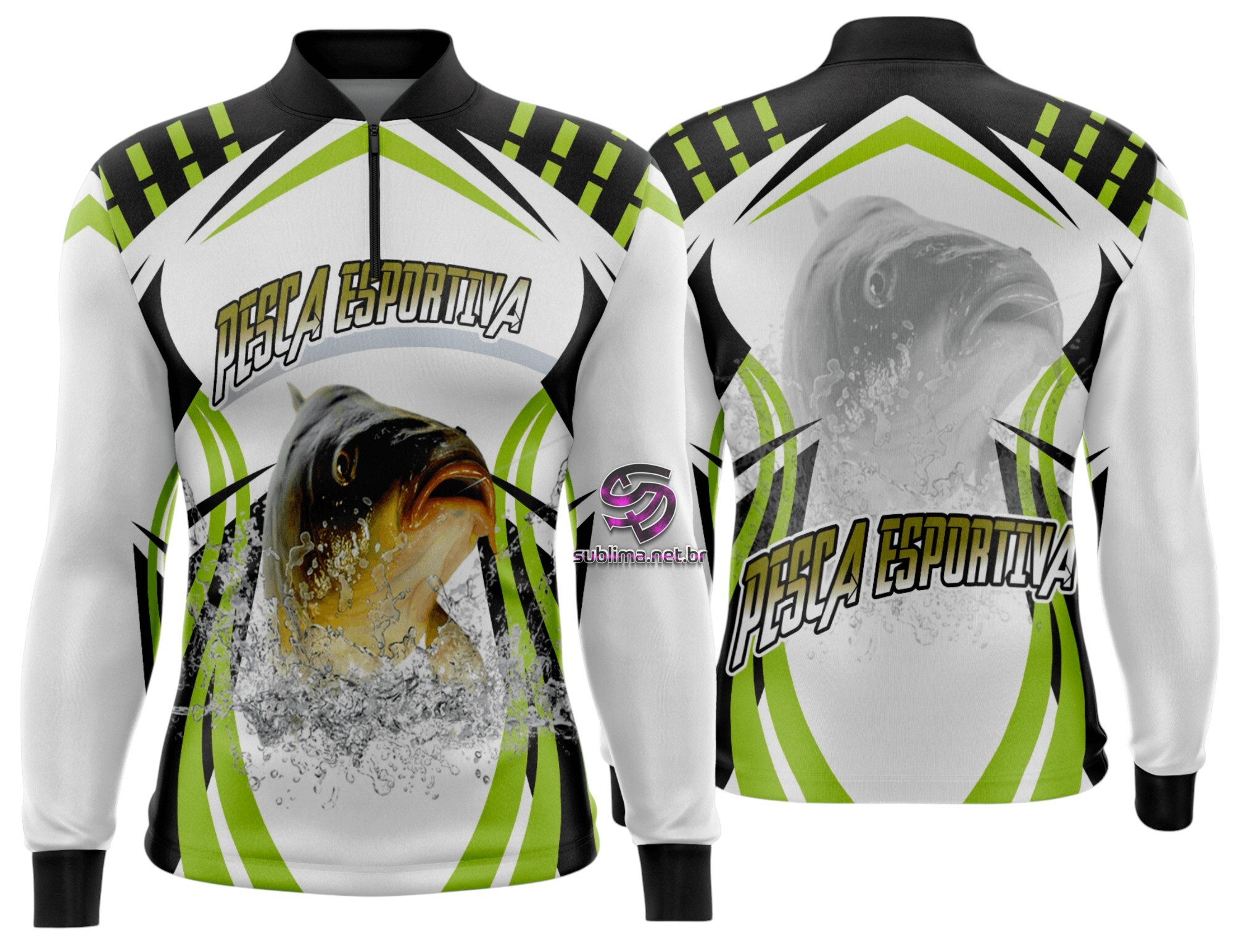 Arte vetor camisa Arte Vetor Camisa Pesca-Mod-0173
