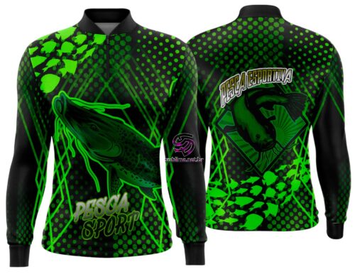 Arte Vetor Camisa Pesca-Mod-0178