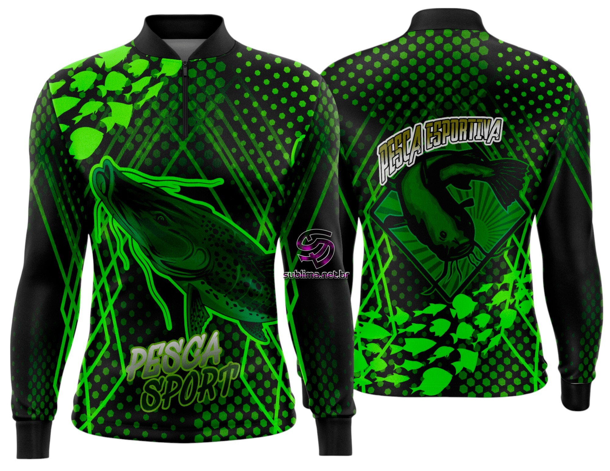 Arte Vetor Camisa Pesca-Mod-0178