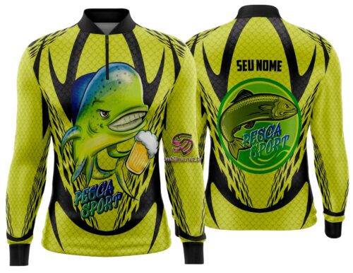 Arte Vetor Camisa Pesca-Mod-0180