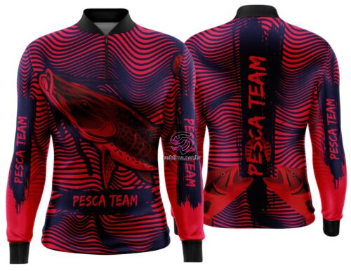 Arte Vetor Camisa Pesca-Mod-0185