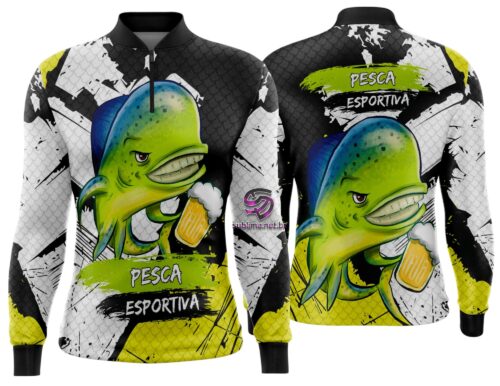 Arte vetor camisa Pesca-Mod-0191