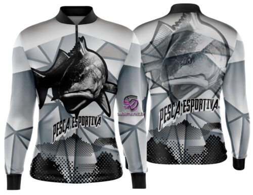 Arte Vetor Camisa Pesca-Mod-0192
