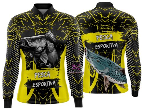 Arte Vetor Camisa Pesca-Mod-0202