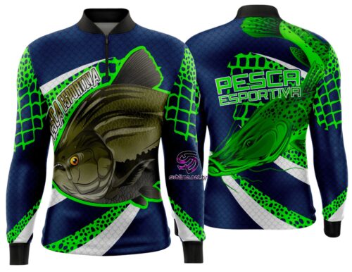 Arte Vetor Camisa Pesca-Mod-0203