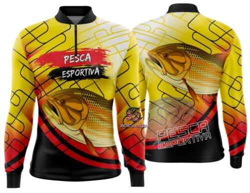 Arte Vetor Camisa Pesca-Mod-0204