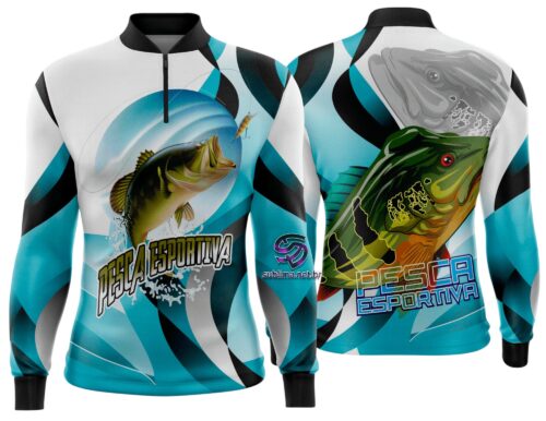 Arte Vetor Camisa Pesca-Mod-0206