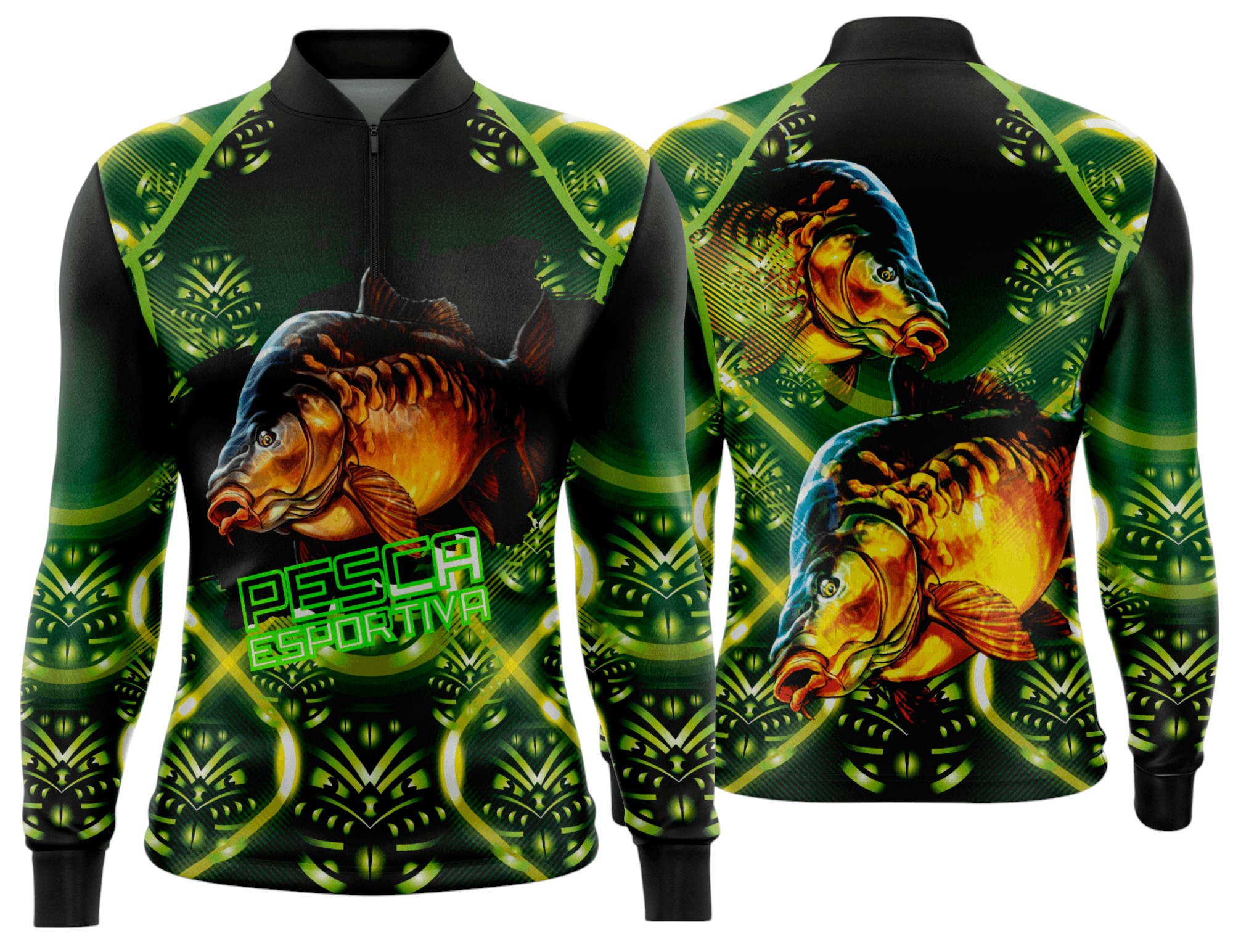 Arte Vetor Camisa Pesca-Mod-0208