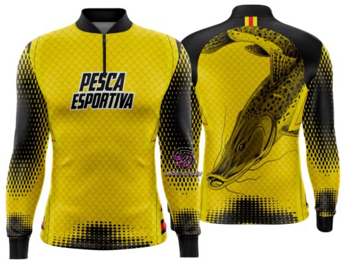 Arte Vetor Camisa Pesca-Mod-0211