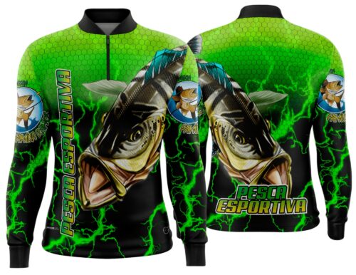 Arte Vetor Camisa Pesca-Mod-0212