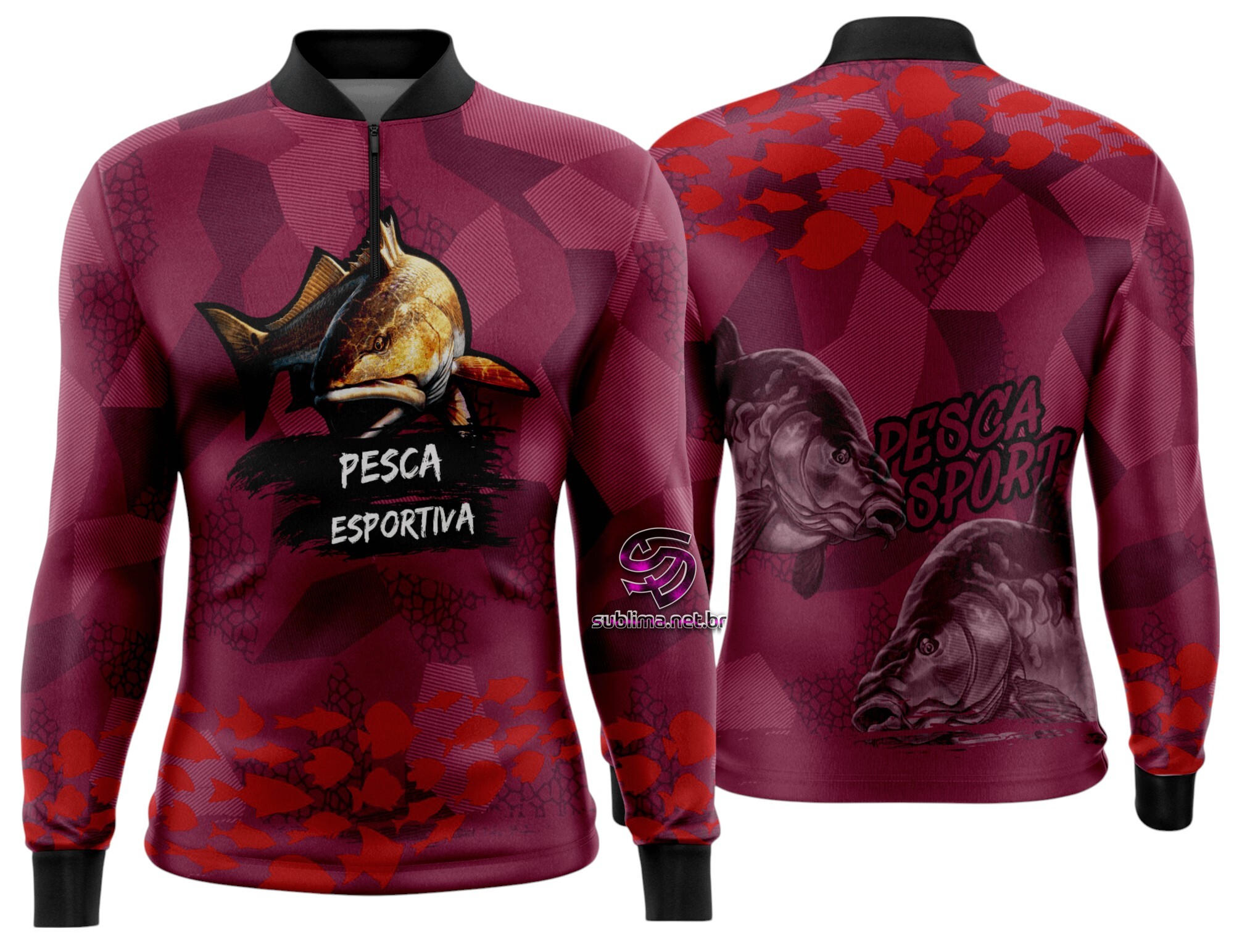 Arte Vetor Camisa Pesca-Mod-0216