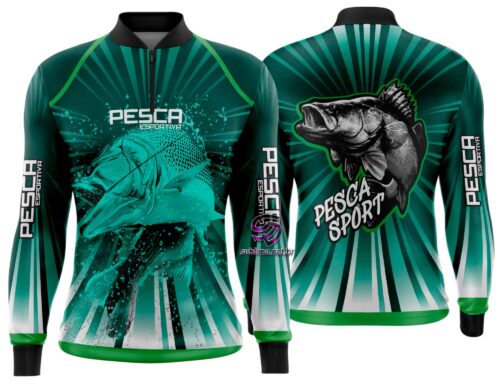 Arte Vetor Camisa Pesca-Mod-0218