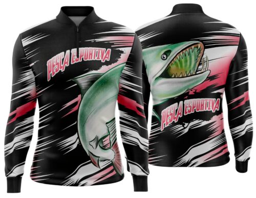 Arte estampa camisa Pesca-Mod-0226