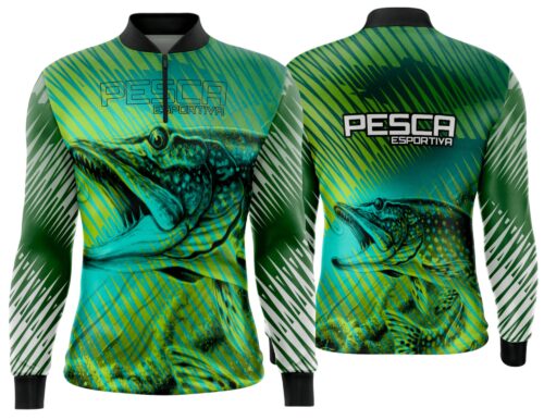 Arte estampa camisa Pesca-Mod-0230