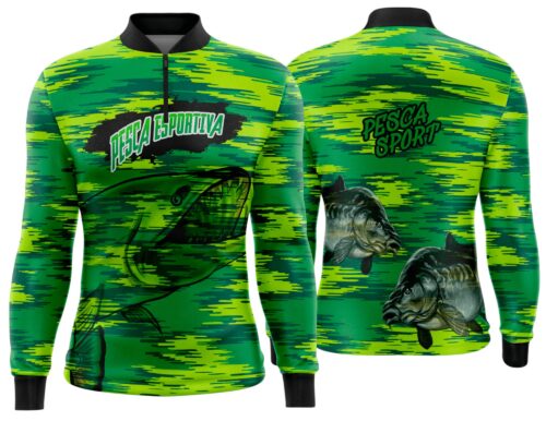 Arte Vetor Camisa Pesca-Mod-0233