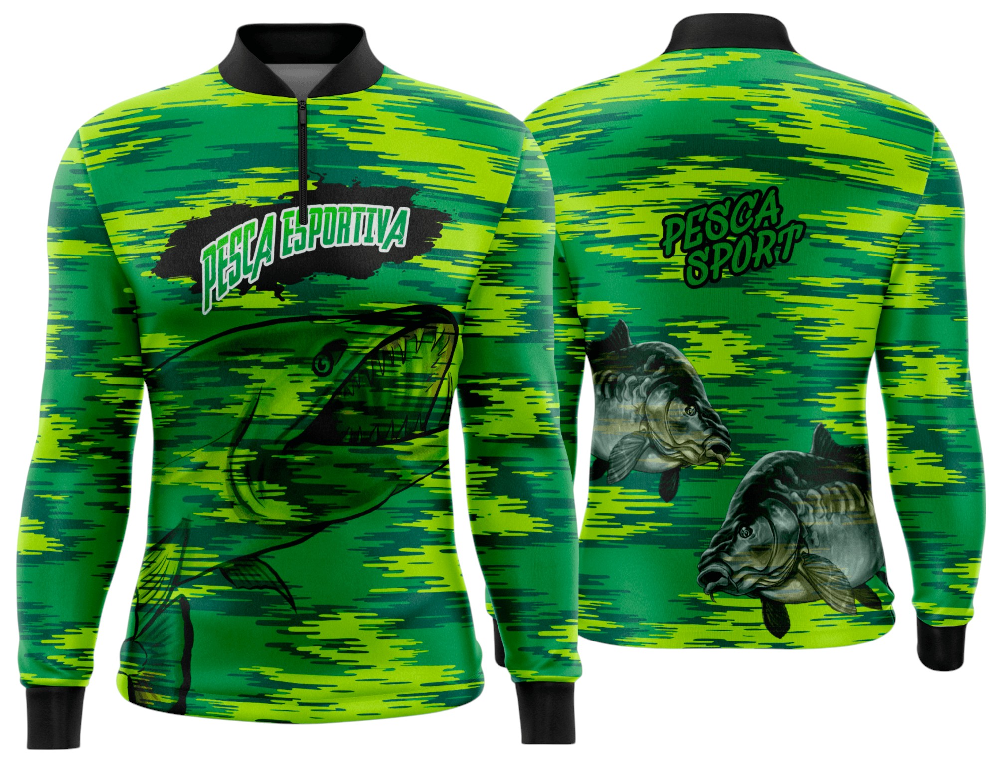 Arte Vetor Camisa Pesca-Mod-0233