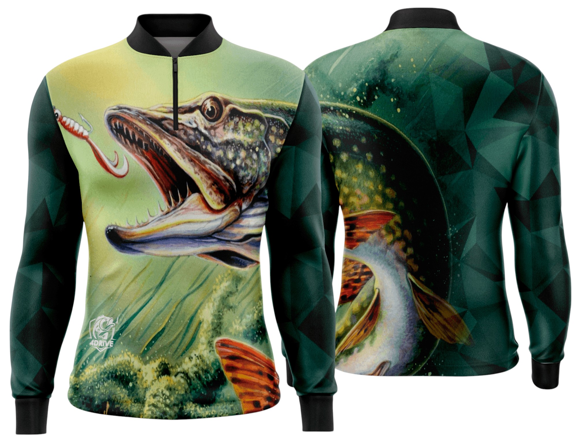 Arte Vetor Camisa Pesca-Mod-0237