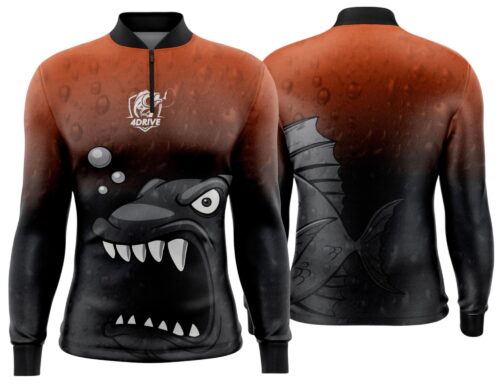 Arte estampa camisa Pesca-Mod-0241