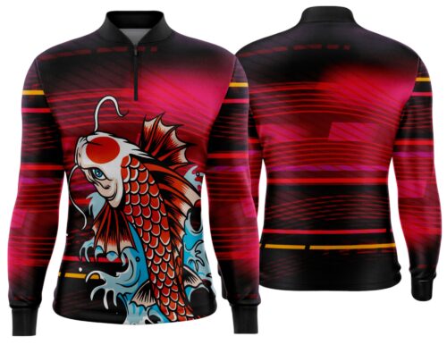 Arte estampa camisa Pesca-Mod-0242