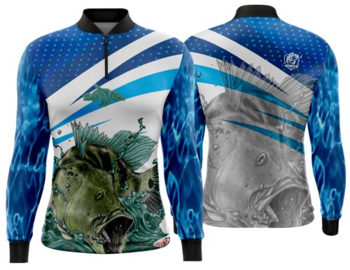 Arte estampa camisa Pesca-Mod-0243