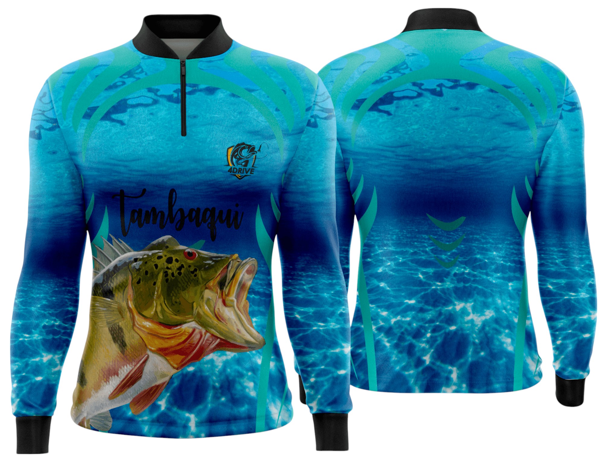 Arte estampa Camisa Pesca-Mod-0249
