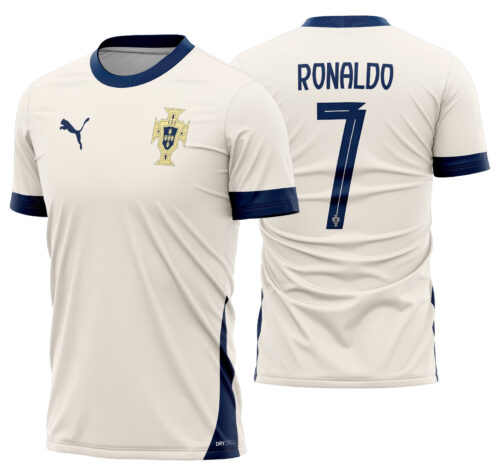 Arte vetor camisa Portugal Pré-jogo 2025