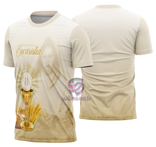 Arte Vetor Camisa Primeira eucaristia Mod-2