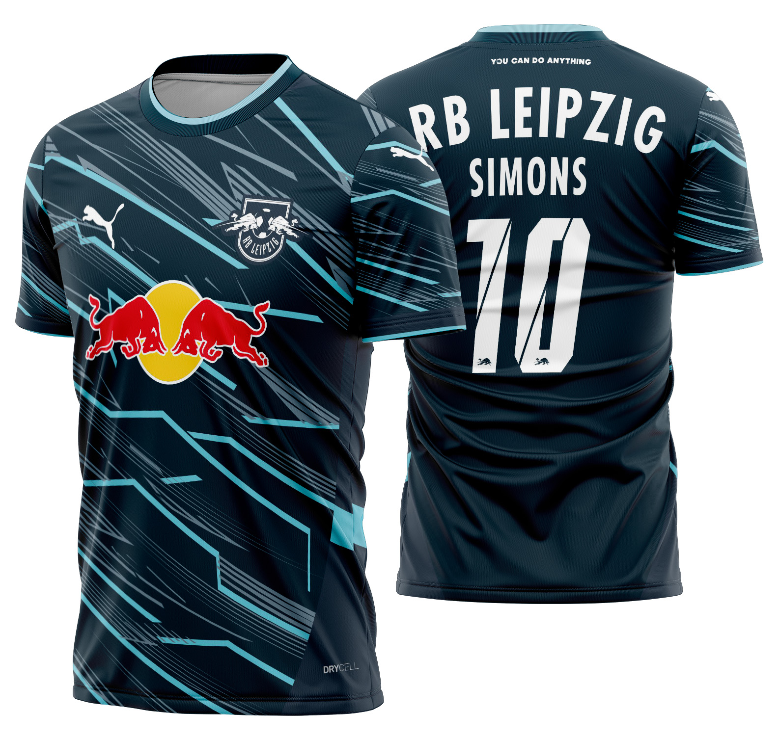 Arte vetor camisa RB Leipzig Alternativa 2024-2025