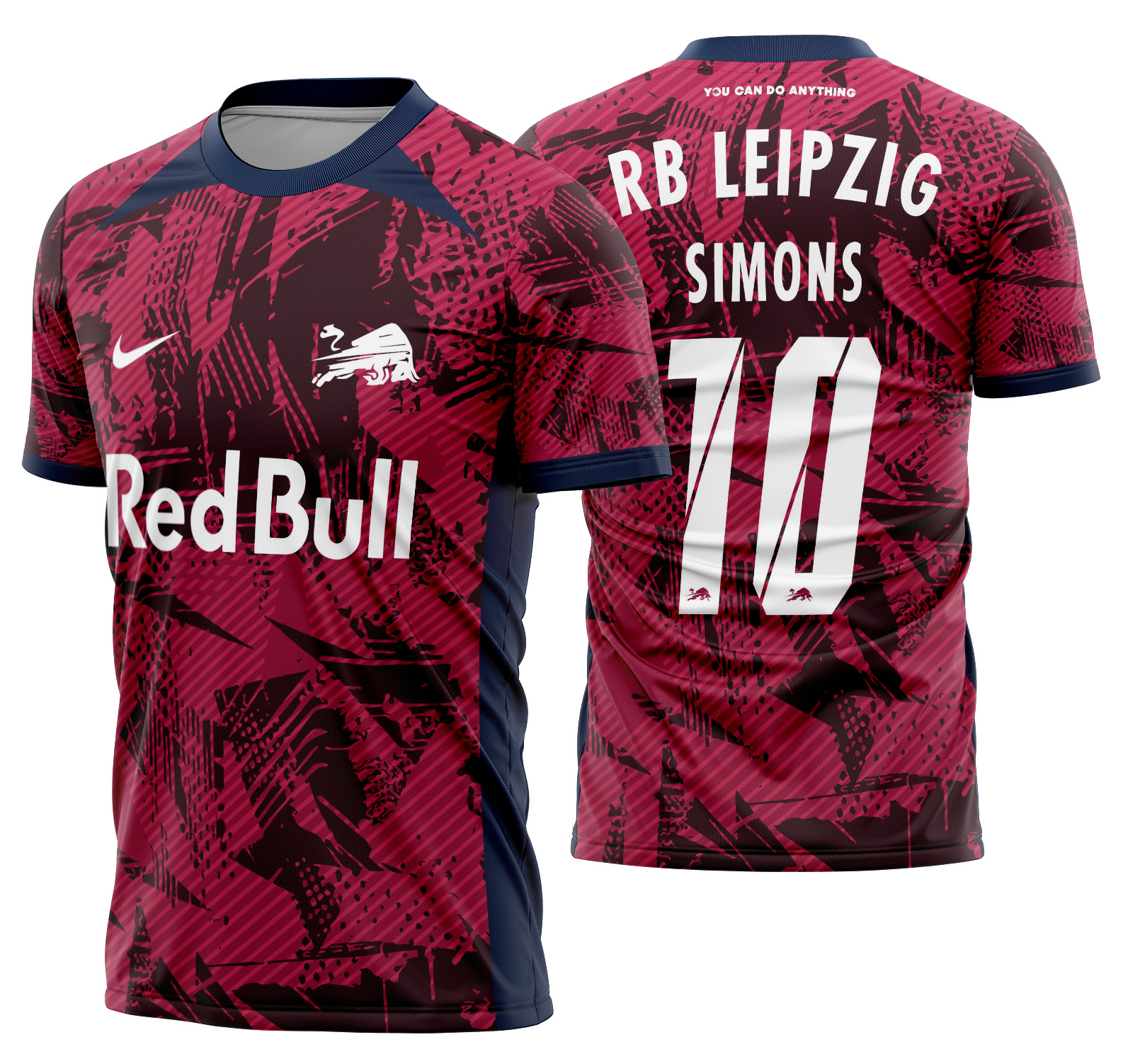 Arte vetor camisa RB Leipzig Concept 2025