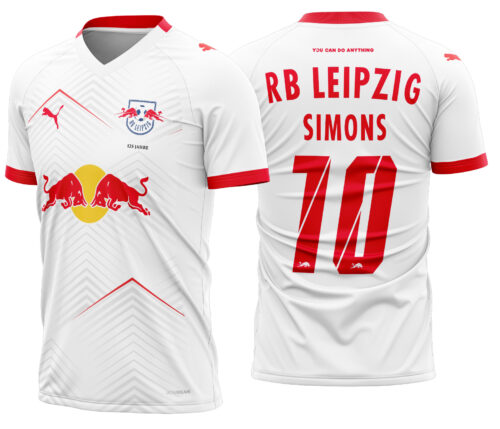 Arte Vetor Camisa RB Leipzig Local 2025-2026