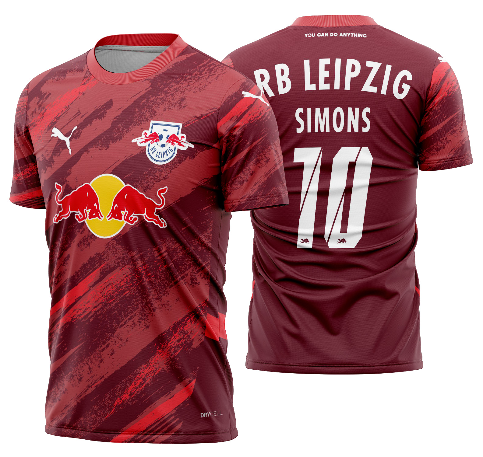 Arte Vetor Camisa RB Leipzig Visita 2024-2025