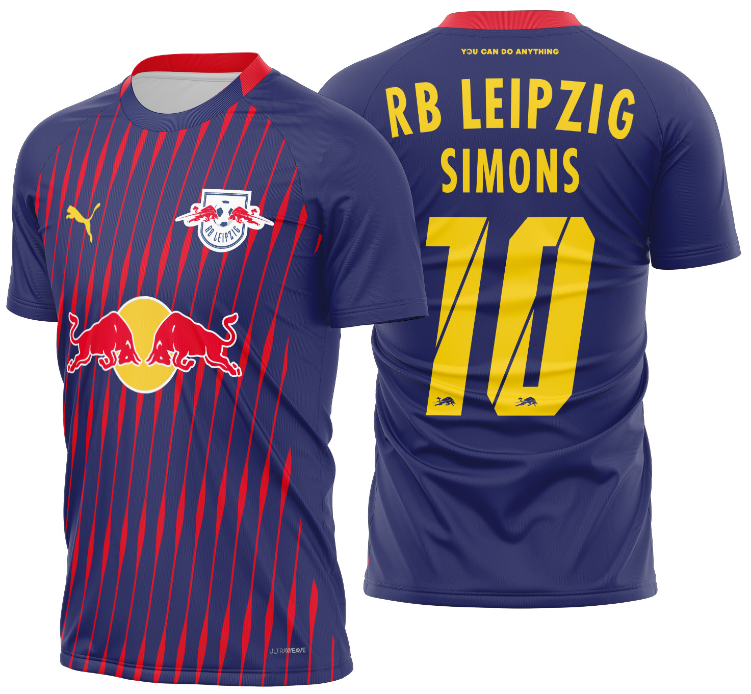 Arte Vetor Camisa RB Leipzig Visita 2025-2026