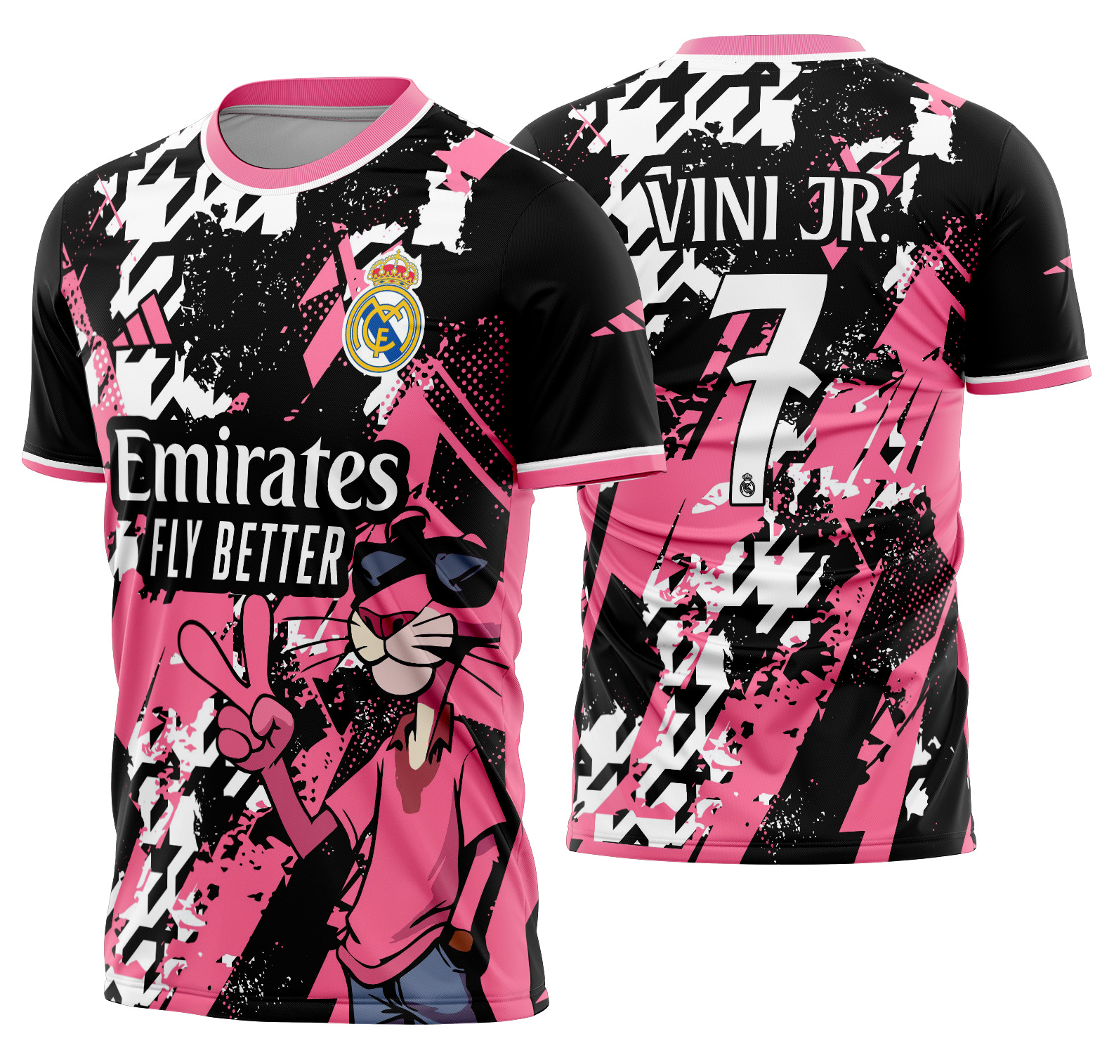 Arte vetor camisa Real Madrid Concept 2025