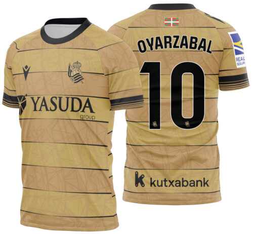 Arte Vetor Camisa Real Sociedad visita 24-25