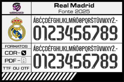Fonte Real Madrid 2025-2026