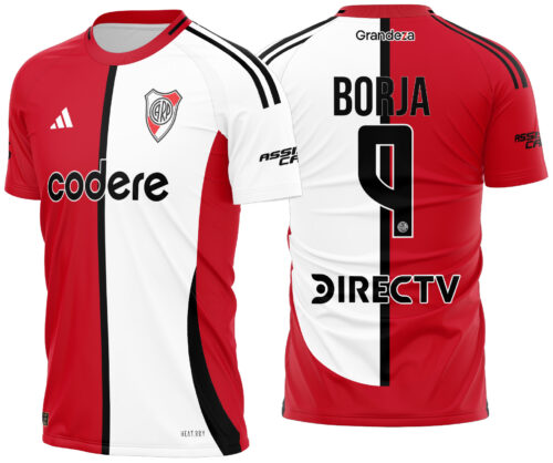 Arte vetor camisa River Plate Alternativa 2025