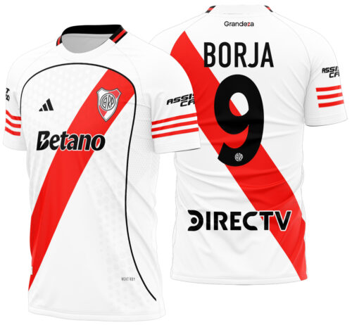 Arte Vetor Camisa River Plate Local 2026
