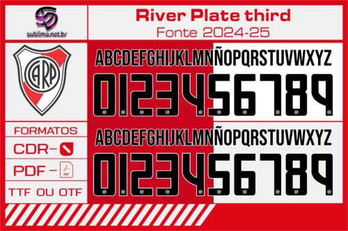 Fonte River Plate third 24-25