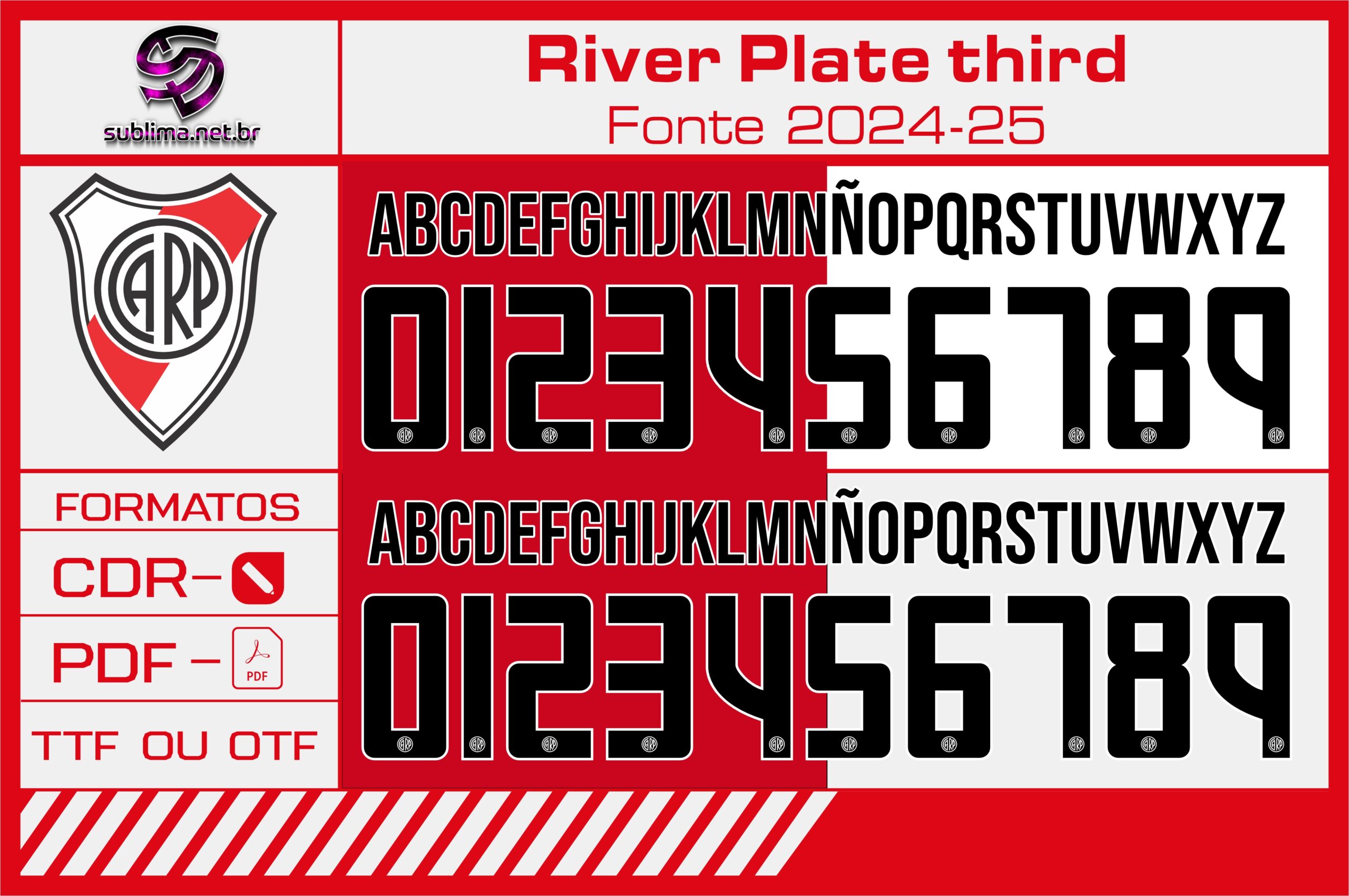 Fonte River Plate third 24-25