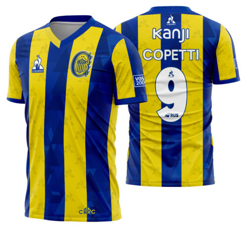 Arte Vetor Camisa Rosário Central Local 2025