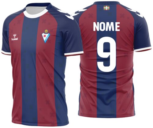 Arte vetor camisa SD Eibar Local  2024-2025